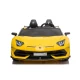 Geltonas elektrinis Lamborghini Aventador SX2028 automobilis Automobiliai