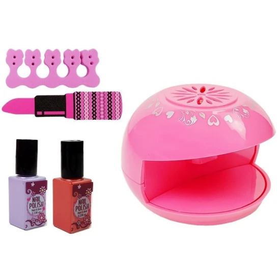 Nagų lako rinkinys su džiovintuvu Grožio rinkiniai