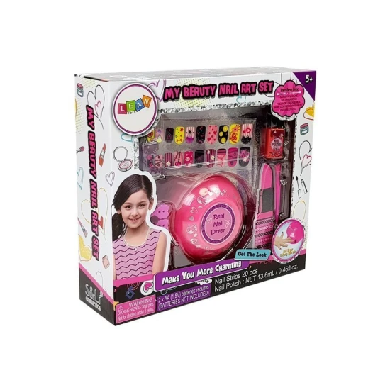 Nagų lako rinkinys su džiovintuvu Grožio rinkiniai