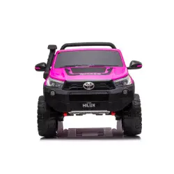Elektrinis rožinis automobilis Toyota Hilux