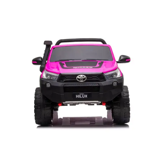 Elektrinis rožinis automobilis Toyota Hilux