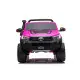 Elektrinis rožinis automobilis Toyota Hilux