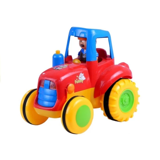 Traktorių ir priekabų rinkinys vaikams Žaisliniai automobiliai