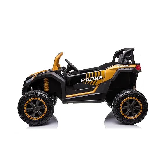 A032 EVA akutoitega auto kuldses värvitoonis Elektrilised masinad lastele