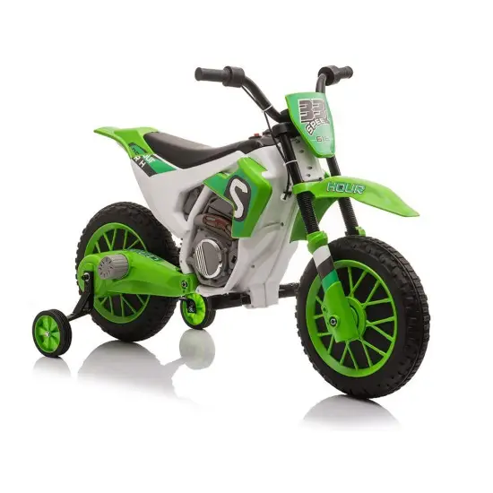 Žalias akumuliatorinis motociklas XMX616 Elektrinės mašinėlės vaikams