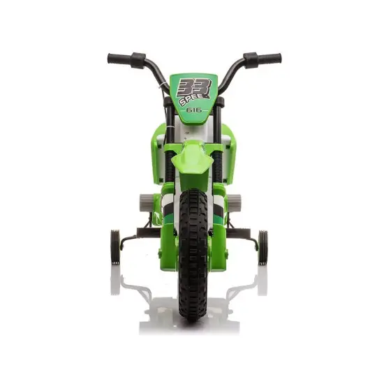Žalias akumuliatorinis motociklas XMX616 Elektrinės mašinėlės vaikams