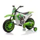 Žalias akumuliatorinis motociklas XMX616 Elektrinės mašinėlės vaikams