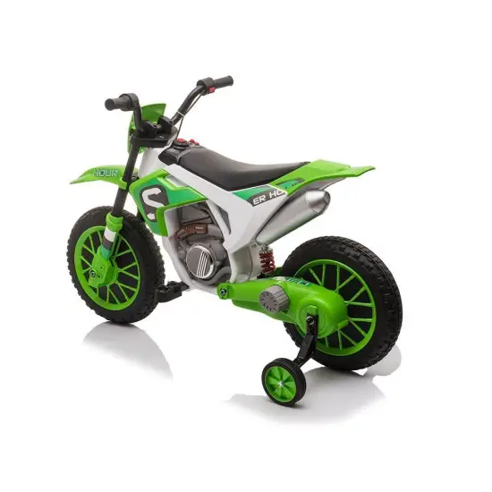Žalias akumuliatorinis motociklas XMX616 Elektrinės mašinėlės vaikams