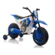 Mėlynos spalvos akumuliatorinis motociklas XMX616 Automobiliai