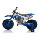 Mėlynos spalvos akumuliatorinis motociklas XMX616 Automobiliai