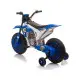 Mėlynos spalvos akumuliatorinis motociklas XMX616 Automobiliai