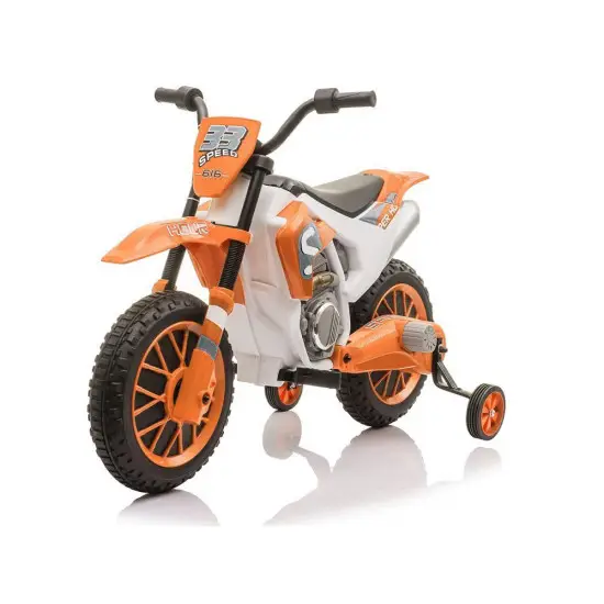 Oranžinis akumuliatorinis motociklas XMX616 Elektrinės mašinėlės vaikams