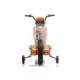 Oranžinis akumuliatorinis motociklas XMX616 Elektrinės mašinėlės vaikams