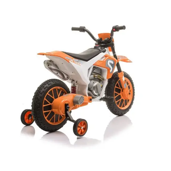 Oranžinis akumuliatorinis motociklas XMX616 Elektrinės mašinėlės vaikams