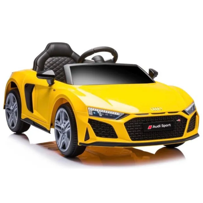 Geltonas elektrinis automobilis Audi R8 Lift A300 Automobiliai
