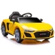 Geltonas elektrinis automobilis Audi R8 Lift A300 Automobiliai