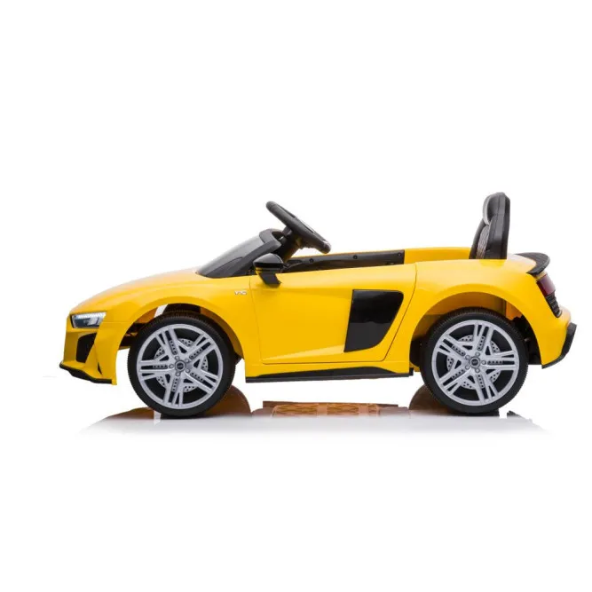 Geltonas elektrinis automobilis Audi R8 Lift A300 Automobiliai