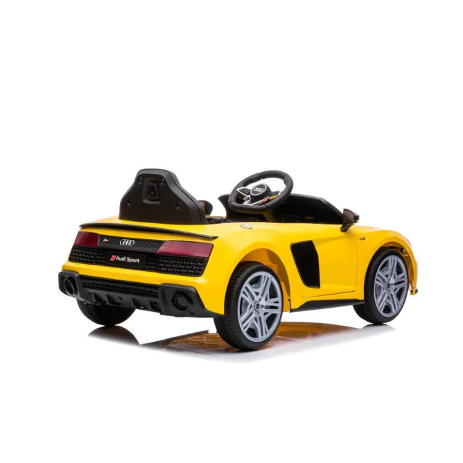 Geltonas elektrinis automobilis Audi R8 Lift A300 Automobiliai