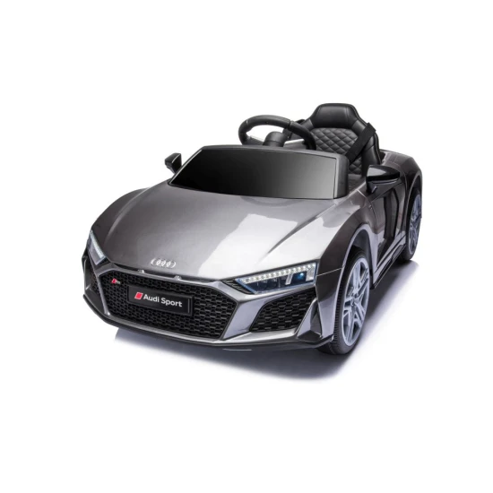 Sidabrinis elektrinis automobilis Audi R8 Lift A300 Automobiliai