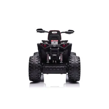 Красный четырёхколёсный транспортный средство QLS-3288 с батарейным питанием