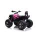 Rožinis elektrinis keturratis QLS-3288 Elektrinės mašinėlės vaikams