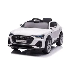 Baltas elektrinis Audi E-Tron automobilis QLS-6688