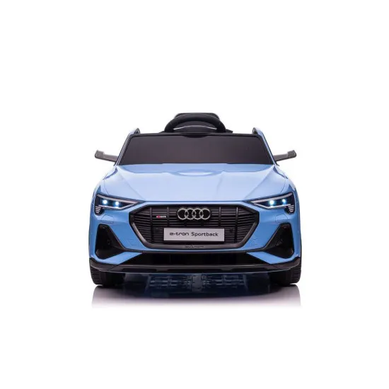 Mėlynas elektrinis Audi E-Tron automobilis QLS-6688 Elektrinės mašinėlės vaikams
