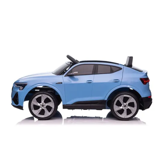 Mėlynas elektrinis Audi E-Tron automobilis QLS-6688 Elektrinės mašinėlės vaikams