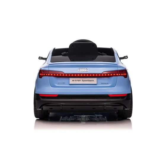 Mėlynas elektrinis Audi E-Tron automobilis QLS-6688 Elektrinės mašinėlės vaikams