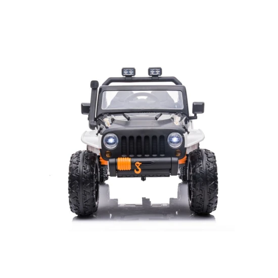 XB-1118 baterijomis maitinamas baltas visureigis