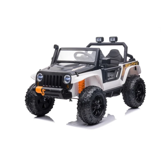 XB-1118 baterijomis maitinamas baltas visureigis