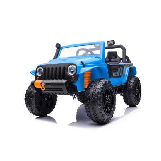 XB-1118 baterijomis maitinamas mėlynas visureigis