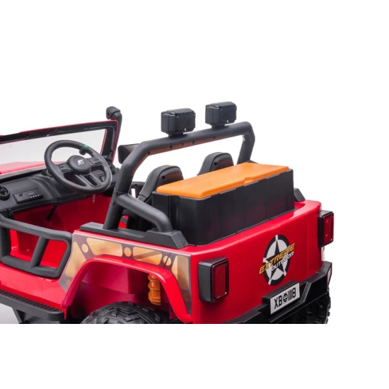 XB-1118 raudonas elektrinis visureigis