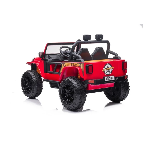 XB-1118 raudonas elektrinis visureigis