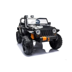 XB-1118 juodas baterijomis maitinamas automobilis