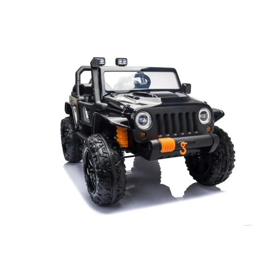 XB-1118 juodas baterijomis maitinamas automobilis