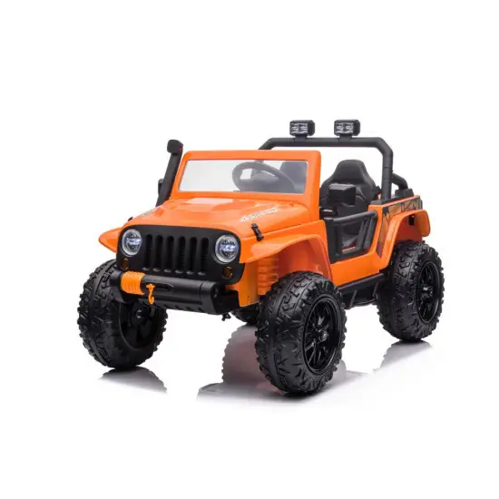 Oranžinis elektrinis automobilis XB-1118 4x4 Elektrinės mašinėlės vaikams