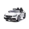 Elektrinis baltas automobilis Mercedes SLC 300