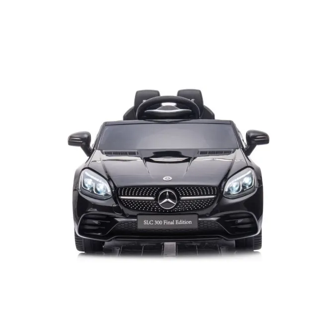 Elektrinė mašinėlė vaikams Mercedes SLC 300, juoda