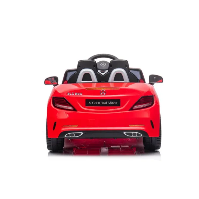 Elektrinė mašinėlė vaikams Mercedes SLC 300, raudona