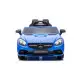 Elektrinis mėlynas automobilis Mercedes SLC 300