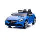 Elektrinis mėlynas automobilis Mercedes SLC 300