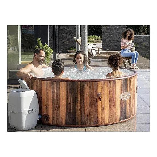 Pripučiamas baseinas su masažo ir šildymo funkcijomis 180 x 66 cm Bestway 60025