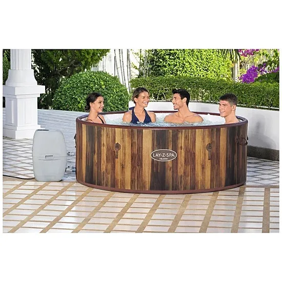 Pripučiamas baseinas su masažo ir šildymo funkcijomis 180 x 66 cm Bestway 60025
