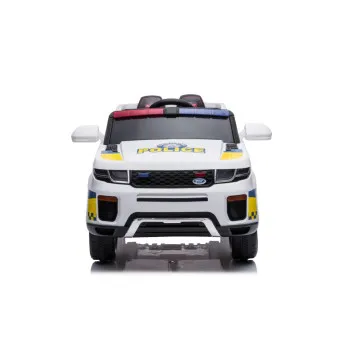 Baltas elektrinis policijos automobilis BBH-021