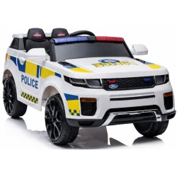 Baltas elektrinis policijos automobilis BBH-021