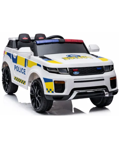 Baltas elektrinis policijos automobilis BBH-021