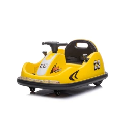 GTS1166 elektrinis geltonas automobilis