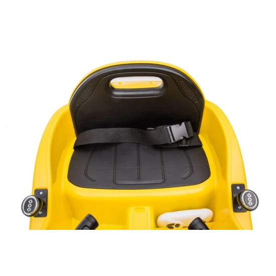 GTS1166 elektrinis geltonas automobilis