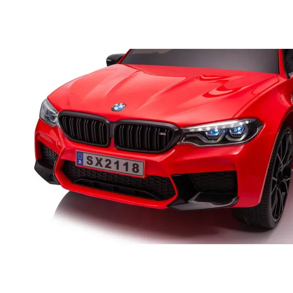 Elektrinė mašinėlė vaikams BMW M5, raudona